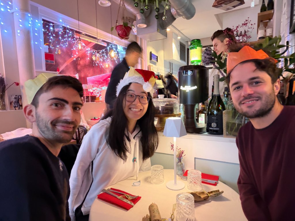 Kohort team Christmas dinner